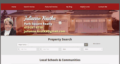 Desktop Screenshot of juliannekrutka.com
